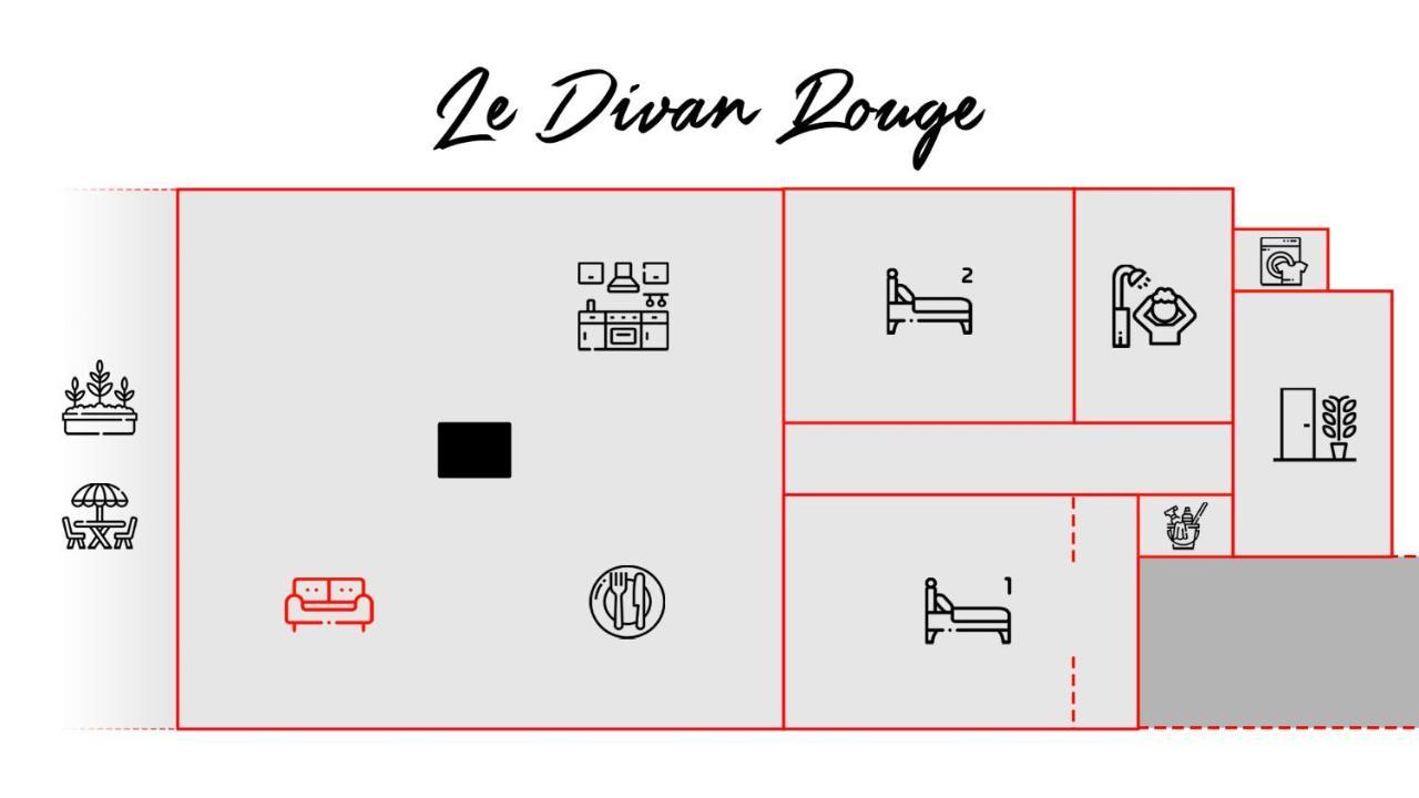 Le Divan Rouge Apartement, Next Atomium & Expo Brusel Exteriér fotografie
